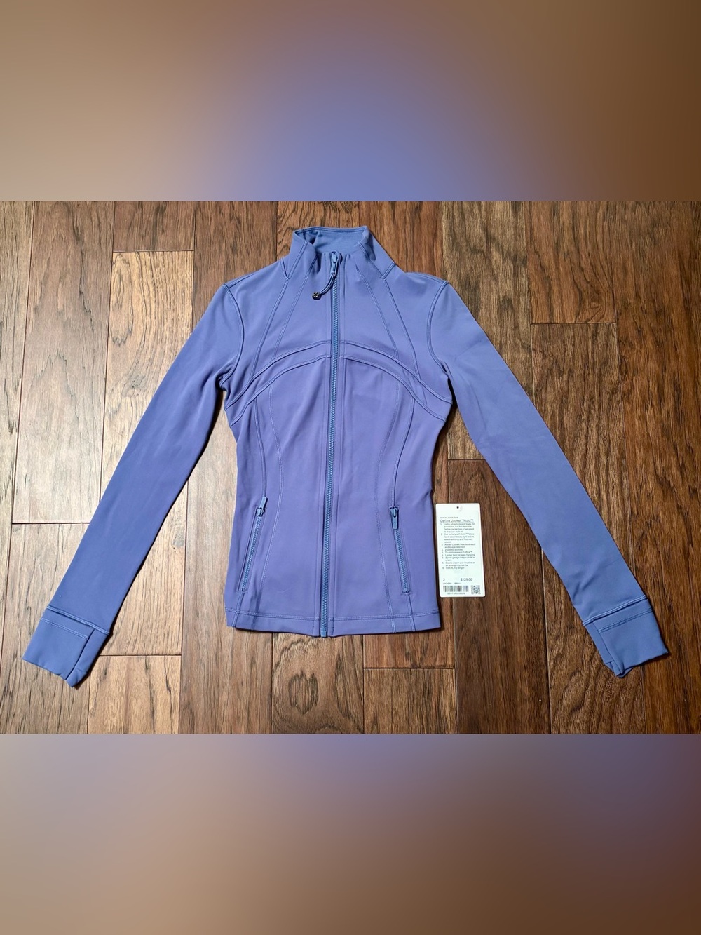 NWT Lululemon Define Jacket, Nulu Brilliant Blue, size 2